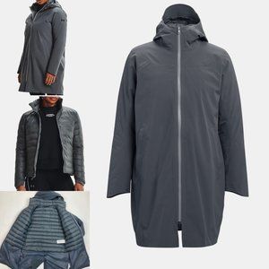 Under‎ Armour Women's ColdGear Infrared Down Hooded Light 3-in-1 Jacket 1365073
